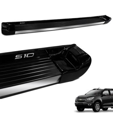 Imagem de Estribo Lateral S10 CD 2012 a 2025 Preto Personalizado