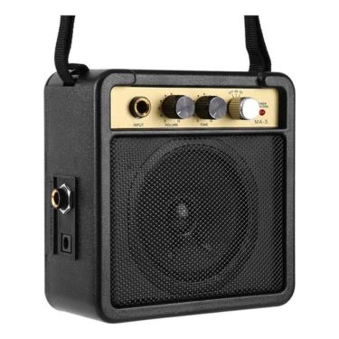 Imagem de Amplificador De Guitarra Portatil Com Alto Falante Ma-5 5w