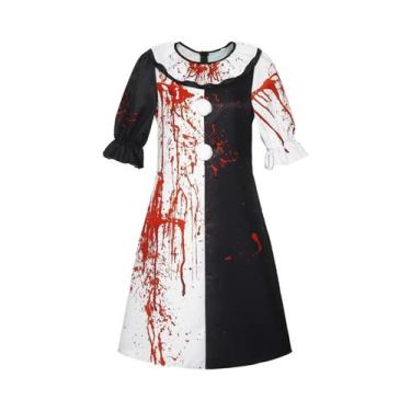 Imagem de Máscara E Macacão De Cosplay Bloody Art the Clown Para Homens E Mulher