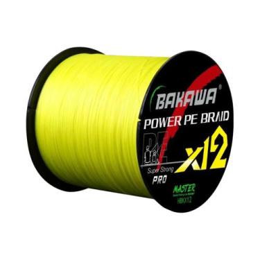 Imagem de Linha De Pesca Trançada De 12 Fios 500M Multifilamento PE Resistente À