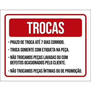 Imagem de Kit 10 Placa Acm Pro Troca Etiqueta Defeitos 18X23 - Sinalizo