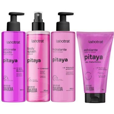 Imagem de Kit Banho Labotrat Dia a Dia Pitaya Hidratante Body Splash Sabonete Li