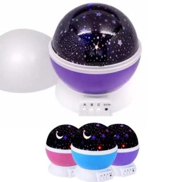 Imagem de Luminária Projetora Iluminação Tranquila Decoração Estrelada - GPS Onl