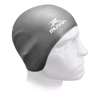 Imagem de Touca de Natação em Silicone Orelha Muvin – Hidroginástica – Silicone – Alta Resistência – Esportes Aquáticos - Proteção Total da Orelha e Ouvido - Treino – Competição – Lazer – Durabilidade – Unissex