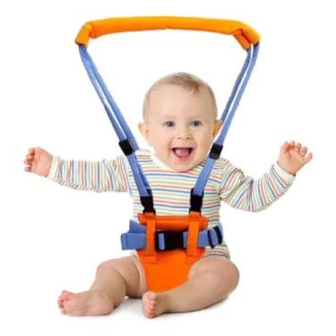 Imagem de Andador infantil suporte para bebe aprender a andar moon walk baby assistente