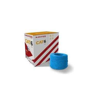 Imagem de Cabo de Rede Megatron LAN 4PX23AWG, CX, CAT6, 305m, Azul - 2387