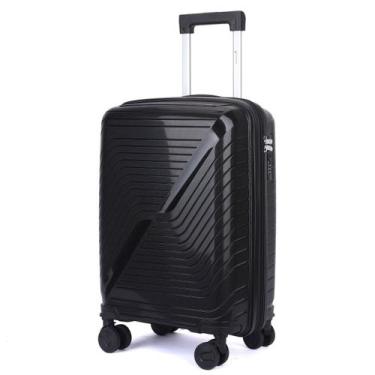 Imagem de Mala de Bordo 10kg Viagem Zíper Expansível em Polipropileno Rodinhas 3