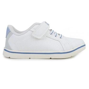 Imagem de Tênis Infantil Masculino Klin Flyer Mini Branco - 117186-Masculino