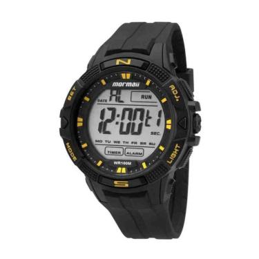 Imagem de Relógio Preto Masculino Mormaii Wave MO5001/8Y-Masculino