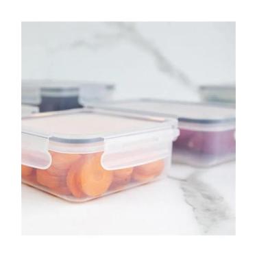 Imagem de Pote Organizador de Geladeira OU Click Quadrado 500ML