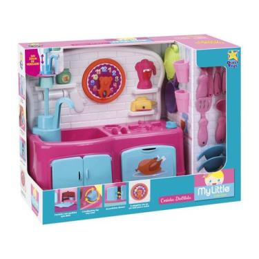 Imagem de Brinquedo Cozinha Infantil Divertida C/ Acessórios Divertoys