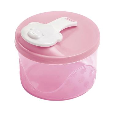 Imagem de Porta-Leite em Pó Adoleta Baby Rosa 300ml