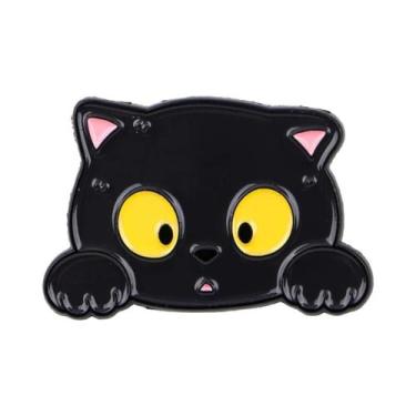 Imagem de Broches De Esmalte De Gato Kawaii Para Mulheres E Crianças, Acessórios
