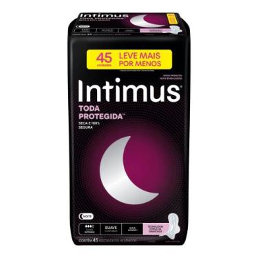 Imagem de Intimus gel noturno suave com abas com.45