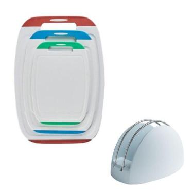 Imagem de Conjunto De Tábuas De Corte - Antibacteriana - Biju - Neoflam - 4 Peça