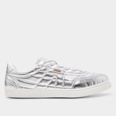 Imagem de Tênis Anacapri Metelasse Feminino, Prata, 37