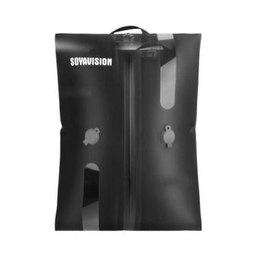 Imagem de Saco a Vácuo Reutilizável Para Viagem, Saco De Compressão Dobrável Par