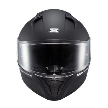 Imagem de Capacete Motociclista Texx Fechado Raptor, Solido Preto Fosco, 56