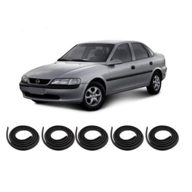 Imagem de Kit Borracha De Vedação Das 4 Portas + Borracha Do Porta Malas Vectra 
