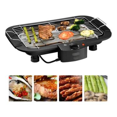 Imagem de Churrasqueira Elétrica Portátil Apartamento Sem Fumaça Grill - Congrat