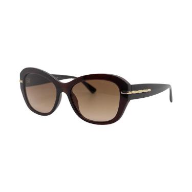 Imagem de Óculos Solar Bulget Bg8125 E01 Translúcido Lente Degradê-Feminino