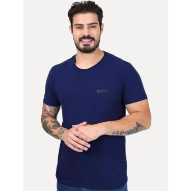 Imagem de Camiseta John John Slim Fit Flame Azul Marinho 41.54.0963 48-Masculino