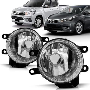 Imagem de Par Farol Milha Neblina Corolla Hilux Yaris SW4 2015 a 2019 - PhD