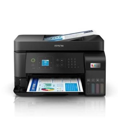 Imagem de Multifuncional Epson, Jato de Tinta, EcoTank L5590, Colorido, USB, Wireless, Bivolt, Preto - L5590-Unissex