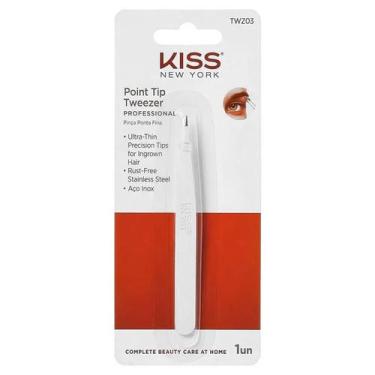Imagem de Pinça ponta fina Point Tip Tweezer Professional Kiss NY