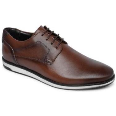 Imagem de Sapato Casual Marrom Em Couro 16003-Masculino