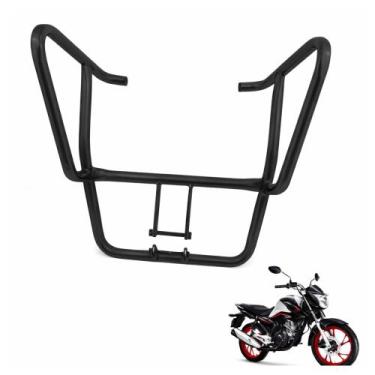Imagem de Protetor de Carenagem P/ Moto Titan 160 Preto Protetor de Segurança Ho