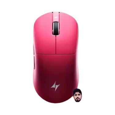Imagem de Mouse Gamer Sem Fio Leve 8K 53g Tri-Modo PAW3950 Personalizável Série 
