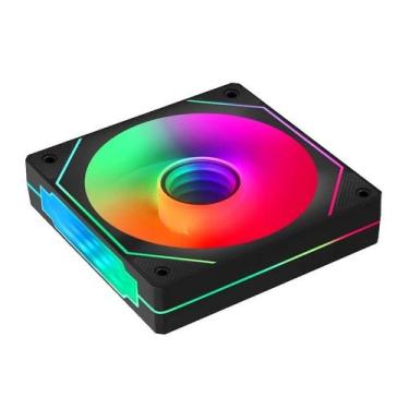 Imagem de Cooler Fan Led RGB Para Gabinete CPU 1300RPM Revenger G-VR351, Preto