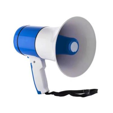 Imagem de Megafone Portátil Recarregável Gravação Alcance 800m Som Potente Alarm