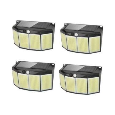 Imagem de Holofote Solar Com Sensor De Movimento 576 LEDs À Prova d'Água Para Us