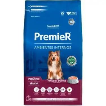 Imagem de Ração Seca Premier Ambientes Internos para cães adultos sênior sabor f