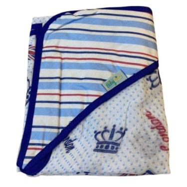 Imagem de Toalha Fralda C. Capuz Baby Nice 70cm X 1,80m - Minasrey