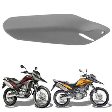 Imagem de Carenagem Protetor Escapamento Prata Honda Xre 300 2010 2011 2012 - Pa