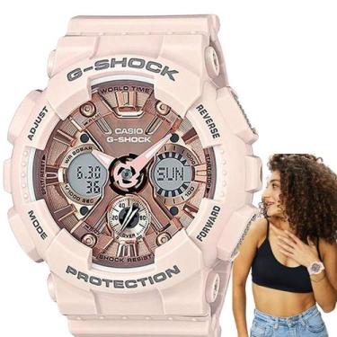 Imagem de Relógio de Pulso Casio G-Shock Feminino Digital Analógico Prova Dágua 