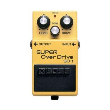 Imagem de Pedal de Guitarra Boss SD-1 Com Super Overdrive Efeito Genuíno de Over