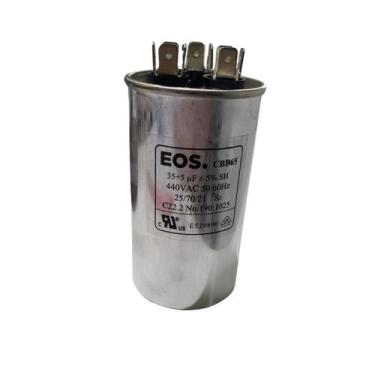 Imagem de Capacitor Permanente Duplo 35 + 5uf 380 Vac 440vac Corpo Em Alumínio -
