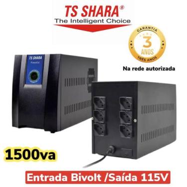 Imagem de Estabilizador Powerest 1500va Bivolt/115v 9009 Ts Shara Nfe