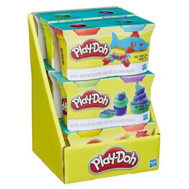 Imagem de Massinha Play Doh 2 Potes Hasbro 23655