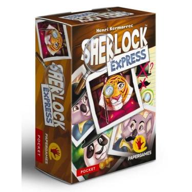 Imagem de Jogo Sherlock Express Ppg-j114-t2 - Papergames