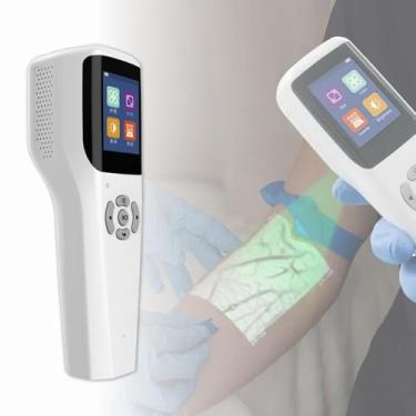 Imagem de UMTEC Localizador de Veia Infravermelha para Visualizador de Veias de Adultos e Bebês, Detector de Iluminação Venosa, Visualização de Projeção de Luz Venosa para Enfermeiras(Portátil com Suporte Móvel