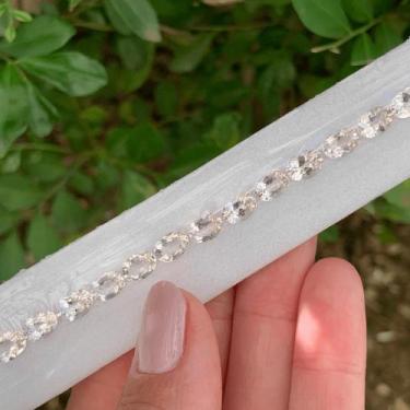 Imagem de Morganita Riviera Oval 7x5mm 16,42ct 24pçs - SP GEMAS