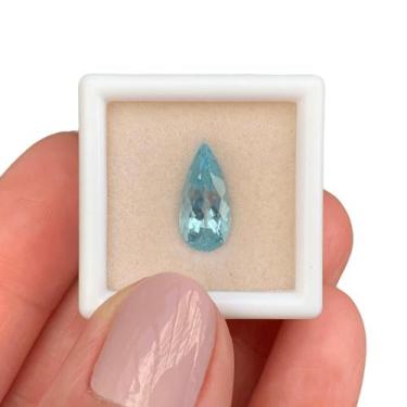 Imagem de Água Marinha Azul Gota 2,09ct - SP GEMAS