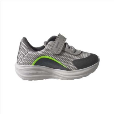 Imagem de Tenis Bloompy Wave Comb Infantil, Chumbo, Verde, 27