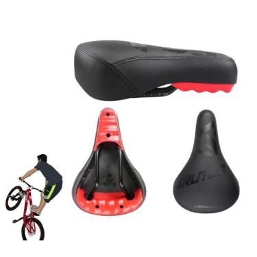 Imagem de Selim Bike Grau BMX Dirt Freeride Absolute Brutus 218x147mm, Preto, Ve