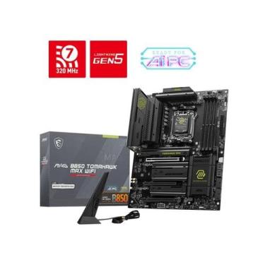 Imagem de Placa Mãe MSI MAG B850 TOMAHAWK MAX WIFI AM5 4xDDR5 Chipset AMD B850 A